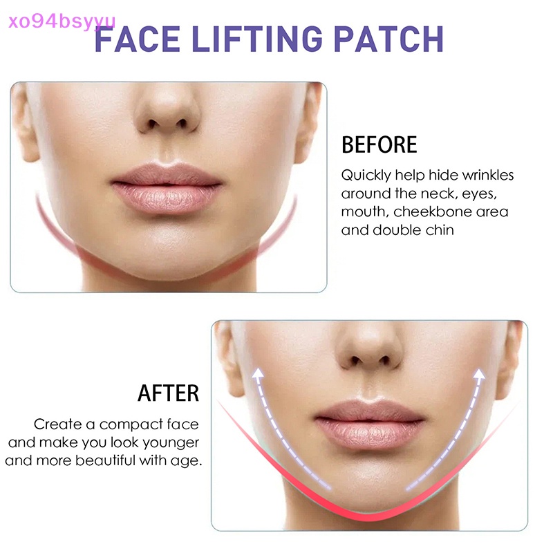 Set 40 Miếng Dán Làm Thon Gọn Mặt Tạo Cằm Chữ V Vô Hình Xo94Bsyu