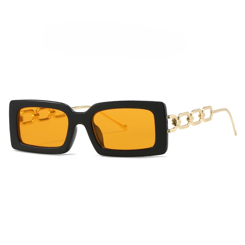 Kính râm, kính râm đeo chân chuỗi thời trang mới, kính râm gọng nhỏ nam và nữ, kính râm lái xe du lịch bãi biển