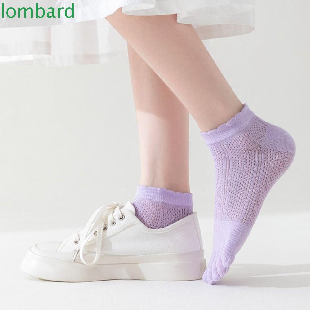 Vớ Ren Năm Ngón Mềm Mại Thoáng Khí Co Giãn Dành Cho Nữ