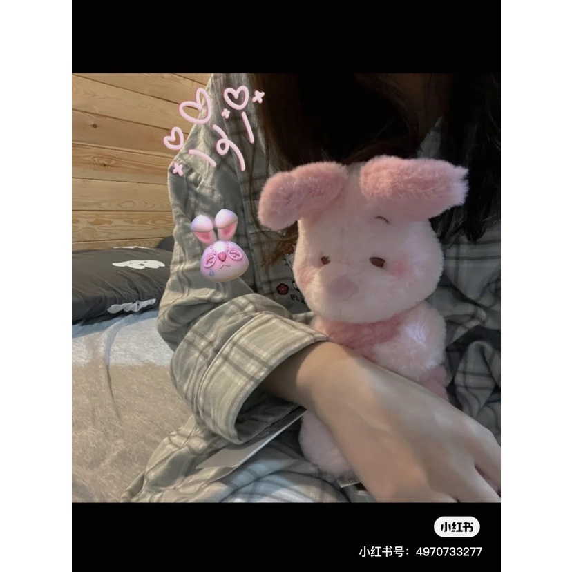 Móc Khóa Gấu Pooh Nhồi Bông Dễ Thương
