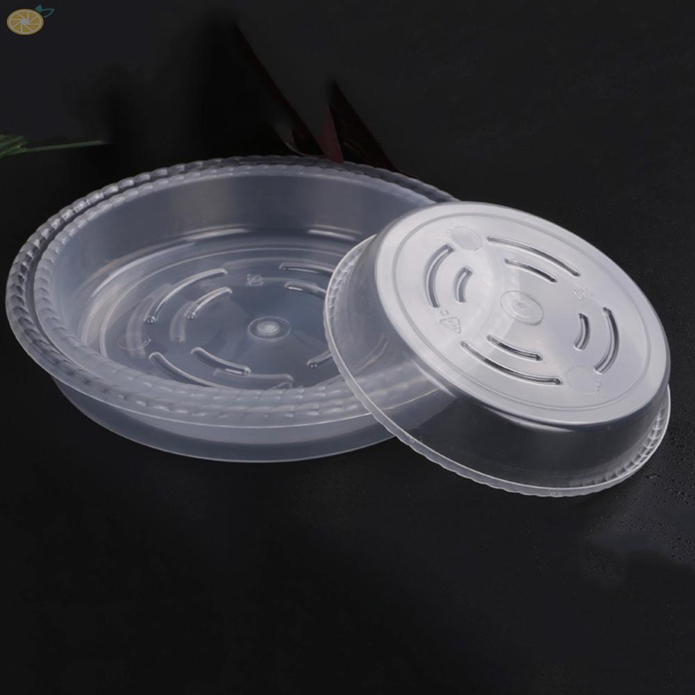 Set 5 / 10 Khay Nhựa Dày Dặn Đựng Nước Chấm Trong Suốt Tiện Dụng Mới