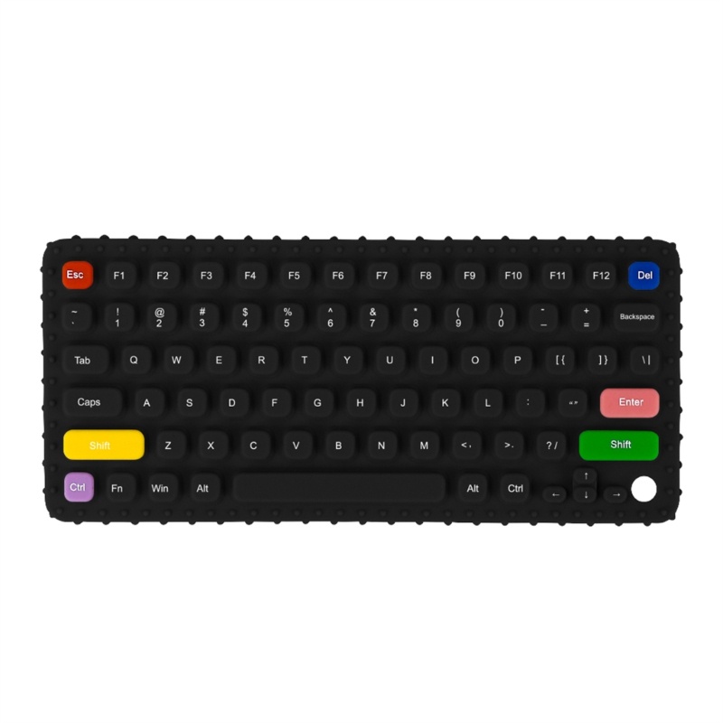 Đồ Chơi GặM NướU HìNh BàN PhíM BằNg Silicone Cho Bé 0-3 TháNg 3-6 TháNg