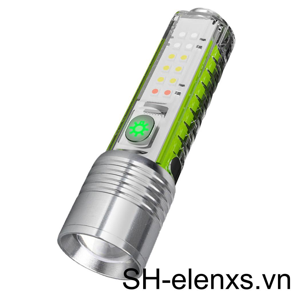 Đèn Pin LED Từ Tính Mạnh Mẽ Siêu Nhẹ Dài 1500M
