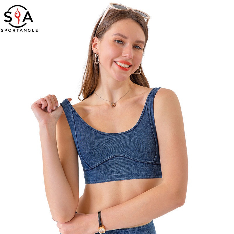 Áo Ngực Thể Thao Chống Sốc Độ Co Giãn Cao Cho Nữ