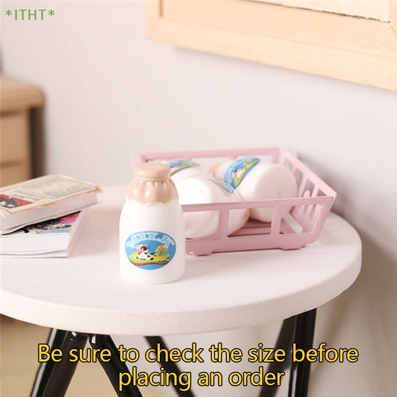 1 Bộ Bình Sữa Mini 1: 12 Dành Cho Nhà Búp Bê Mới