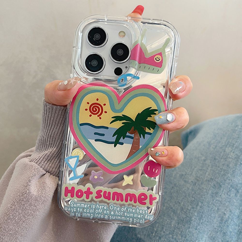 Ốp Điện Thoại TPU Mềm Chống Sốc Chống Bụi Màu Laser Cho IPhone 14 13 12 11 Pro Max X XR 8 7 Plus