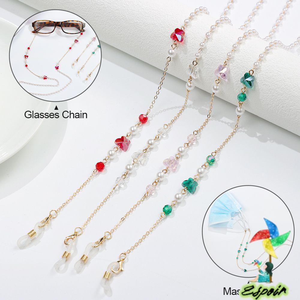 ESPO Dây Đeo Mắt Kính Dạng Chuỗi Hạt Thời Trang