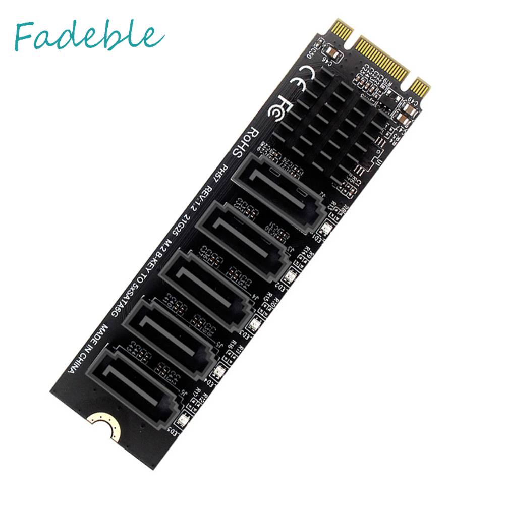 Cáp ChuyểN ĐổI M.2 NGFF B-Key Sata Sang SATA3 6Gbps JM575 Chipset