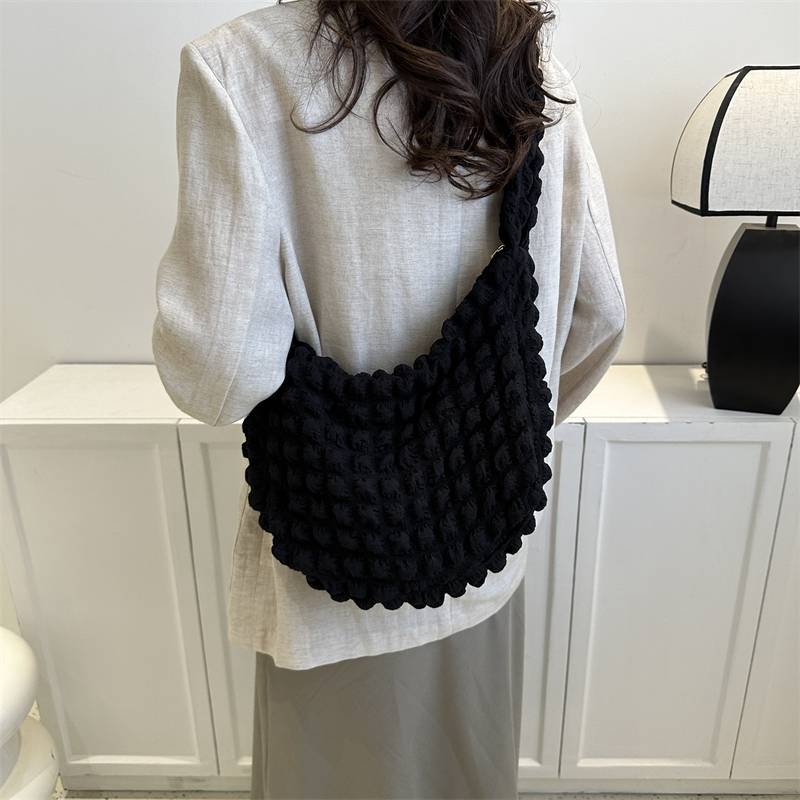 Túi Xách Đeo Vai Màu Trơn Cỡ Lớn Thời Trang Mùa Hè Cho Nữ