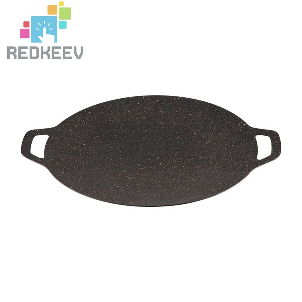 Chảo Chiên Thịt Bbq Bằng Sắt Siêu Bền Tiện Dụng Cho Hoạt Động Ngoài Trời