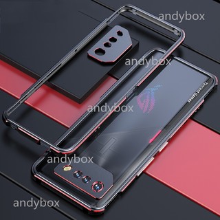 Ốp điện thoại kim loại cho asus rog phone 3 3s 5 5s 6 6d 7 pro ultimate rog7 rog6 casing rog 5 5s