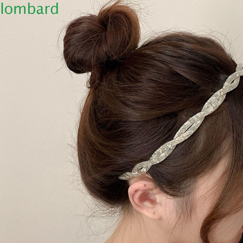 LOMBARD Băng đô cài tóc rửa mặt Phong Cách Vintage Cho Nữ