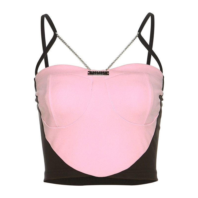 Áo Croptop Sát Nách Màu Sắc Thời Trang Mùa Hè Cho Phái Nữ