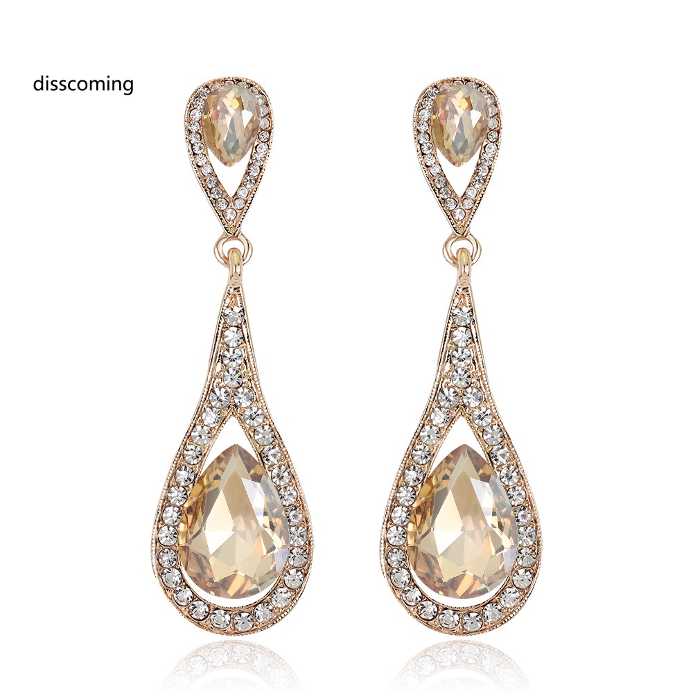 Sl| Khuyên Tai Cô Dâu Phong Cách Vintage Sang Trọng