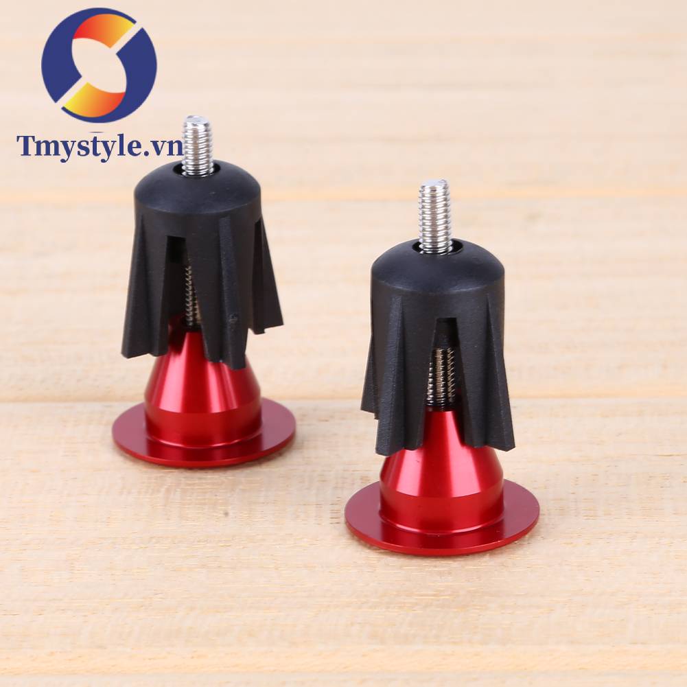 One Cặp Nút Gắn Tay Lái Xe Đạp Bằng Nhôm