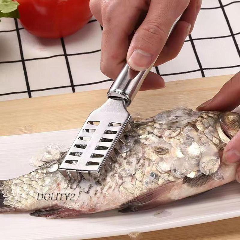 Dụng Cụ Đánh Vảy Cá Bằng Thép Không Gỉ Tiện Dụng Cho Nhà Hàng