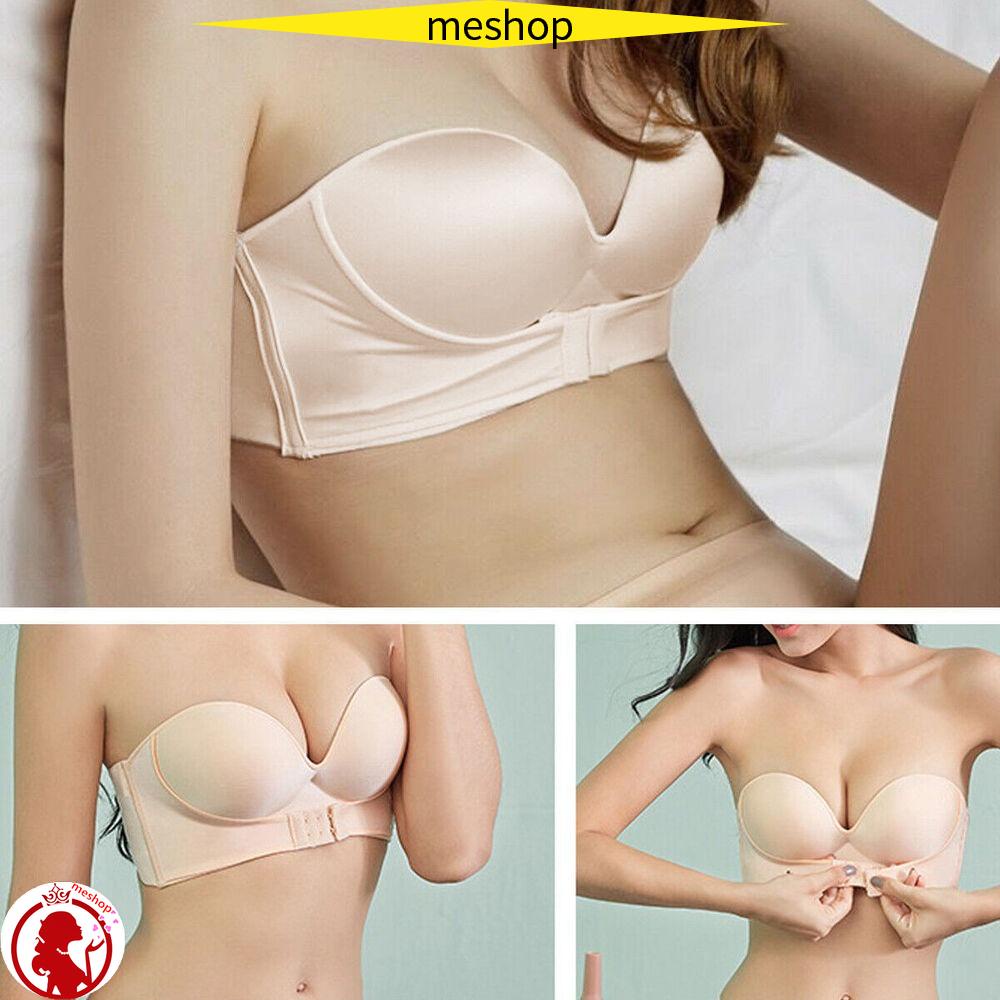 ME Áo Lót Nâng Ngực Không Dây Cài Khóa Trước Thoải Mái Dễ Điều Chỉnh Cho Nữ