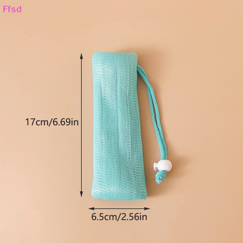 {Ffsd} Túi Lưới PE Tạo Bọt Xà Phòng Rửa Mặt / Cơ Thể Làm Sạch Toàn Thân Bán Chạy
