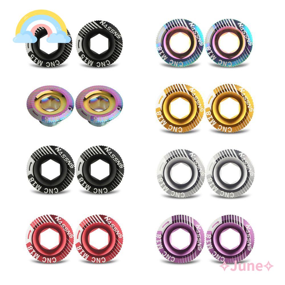 JUNE Ốc Vít 7075 M15 M18 Bằng Hợp Kim Nhôm Cho Xe Đạp MTB