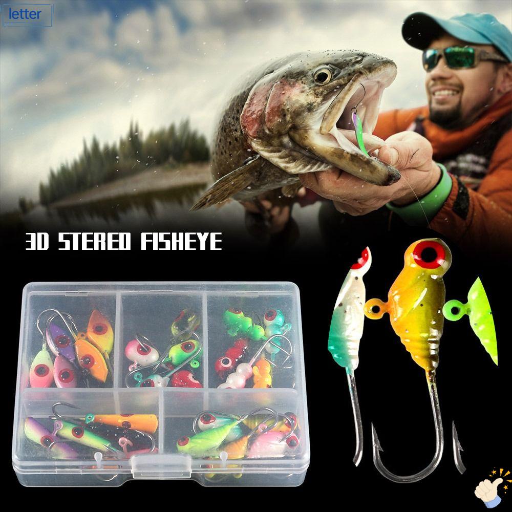 LET Hộp 25 Lưỡi Câu Cá Giả Cứng