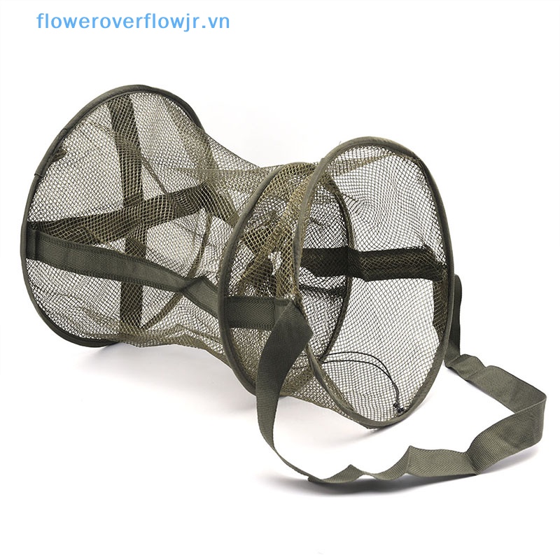 Lồng Lưới Bắt Tôm Cá Hình Tròn Có Thể Gấp Gọn Tiện Dụng