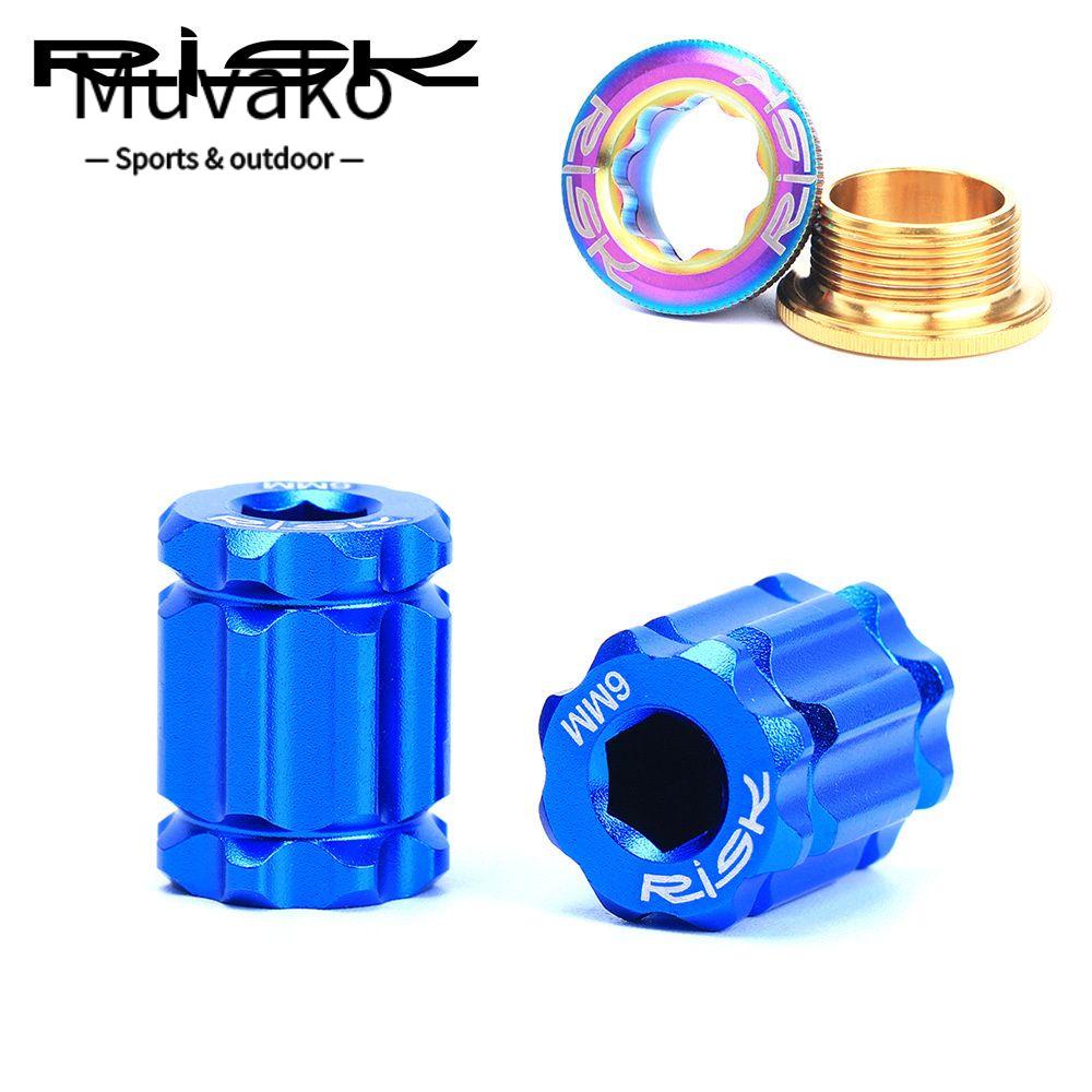 MUVAKO Bộ 4 Dụng Cụ Tháo Lắp Trục Khuỷu Tay Quay Xe Đạp