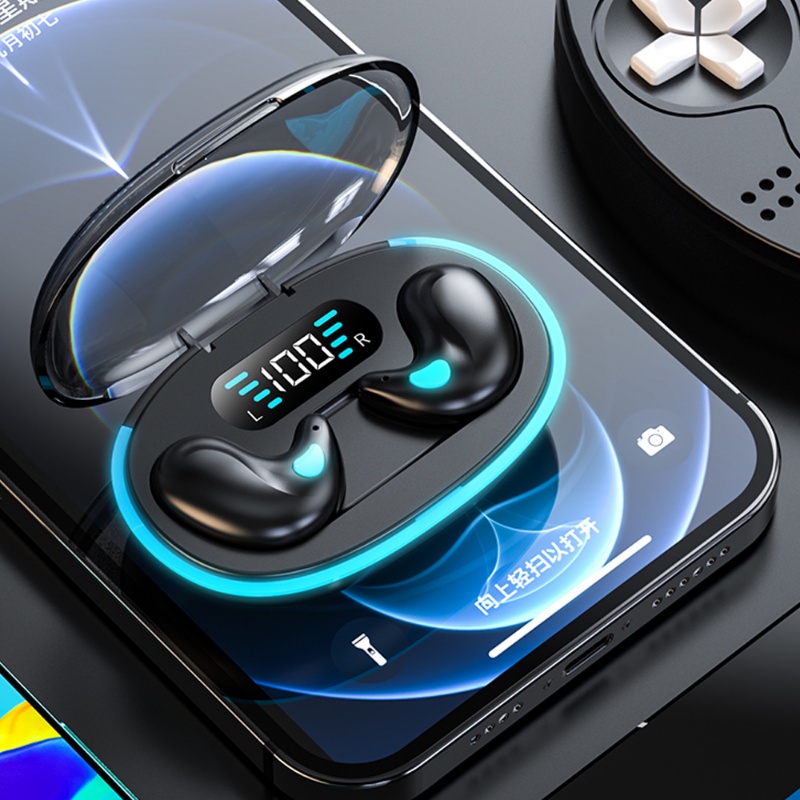 Tai Nghe Không Dây X55 Bluetooth 5.0 Âm Thanh HiFi Stereo Giảm Tiếng Ồn Chống Rơi Tích Hợp Mic