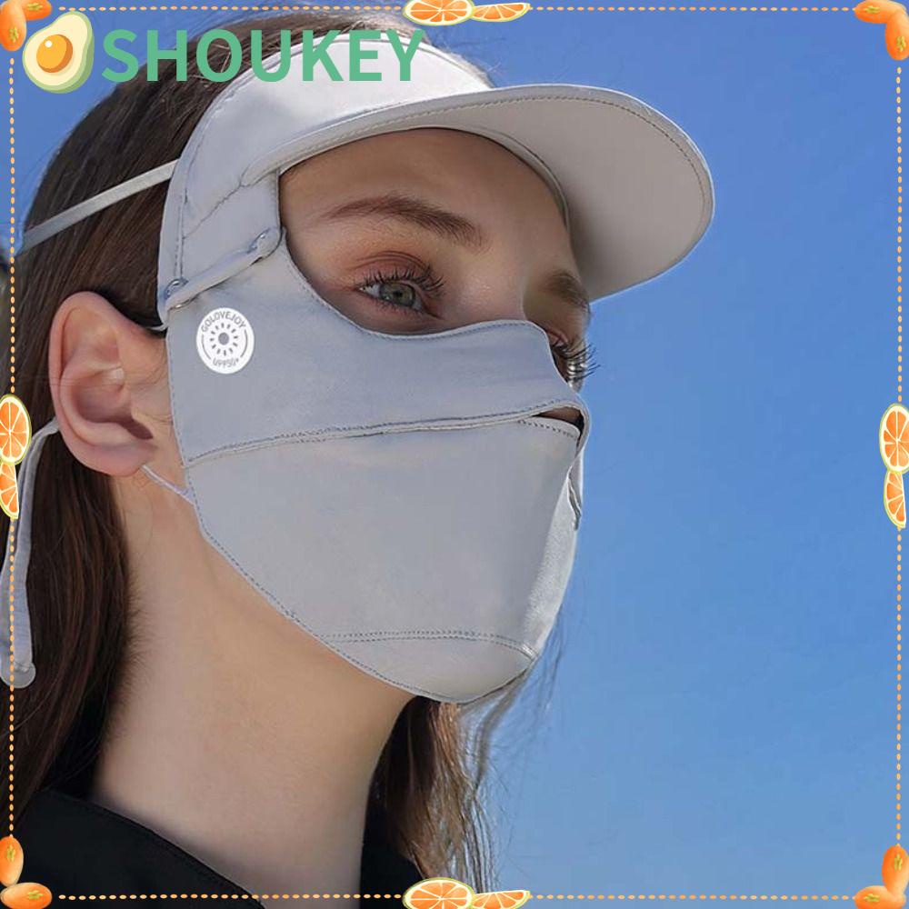 SHOUKEY Yếm Ăn Bằng Lụa Lạnh Thoáng Khí Chống Nắng Tiện Dụng