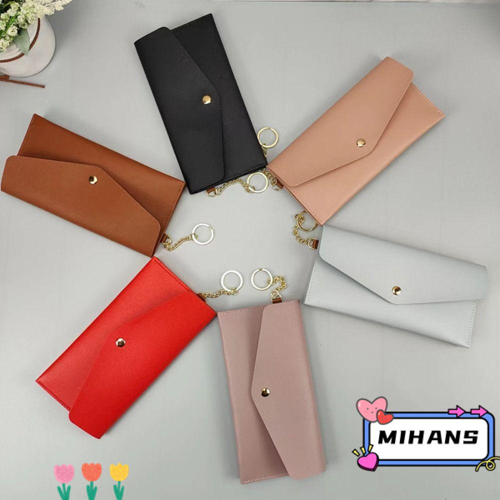 MIH 1 Ví Da Dài Thời Trang Chất Liệu Da PU