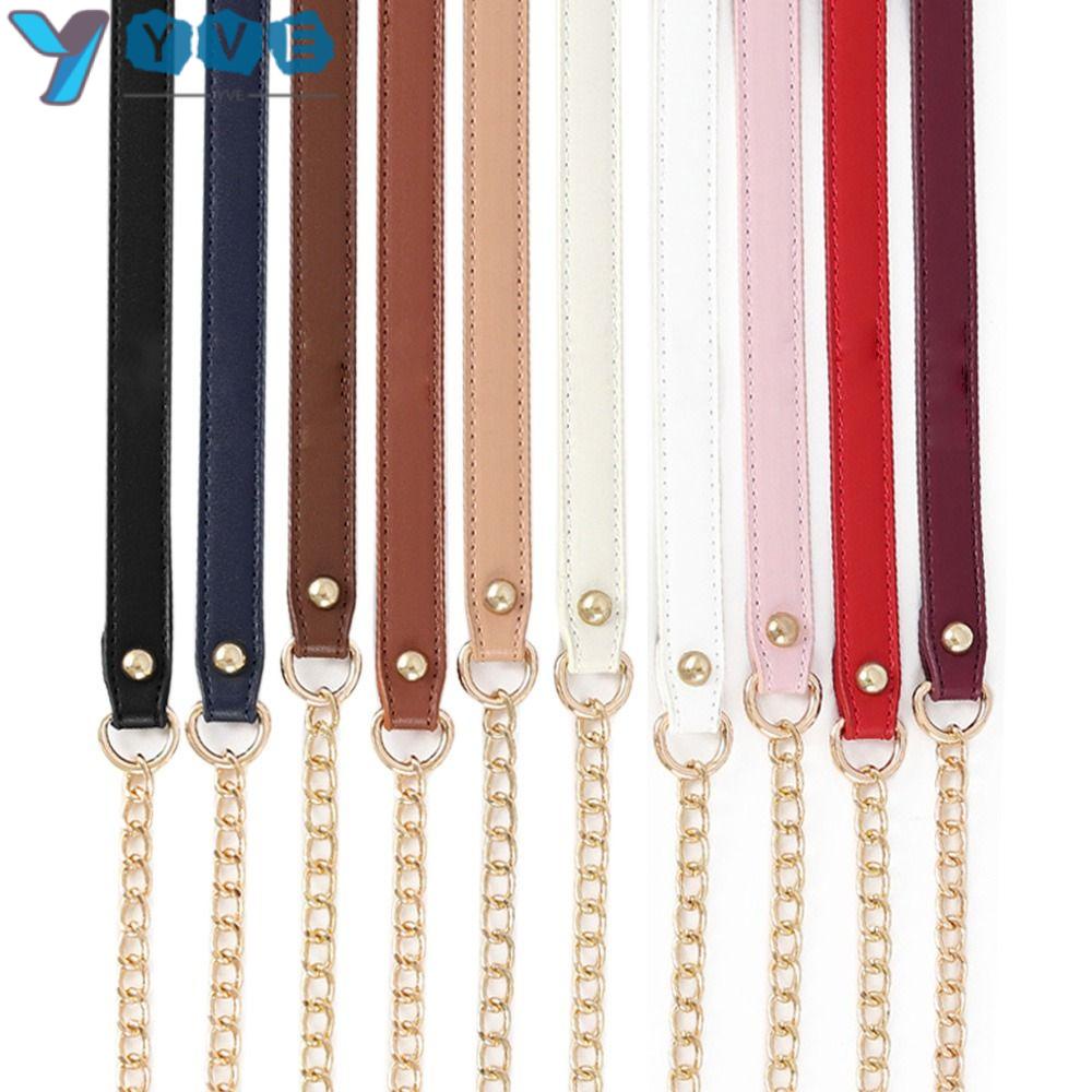 YVE Dây Xích Kim Loại 120cm Trang Trí Túi Xách Thời Trang Cho Nữ