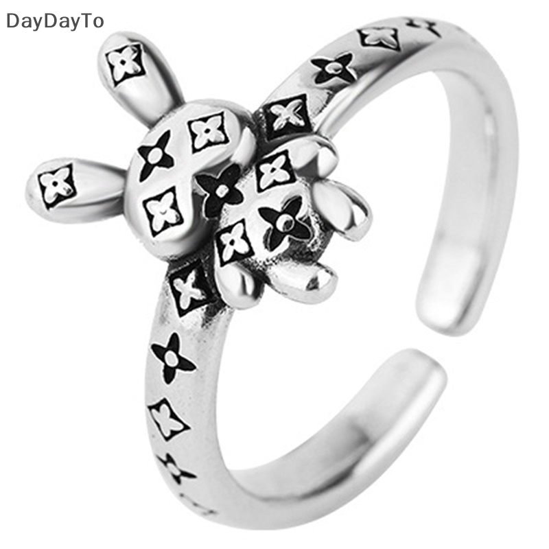 Nhẫn Hình Thỏ Dễ Thương Phong Cách Vintage Dành Cho Nam Và Nữ