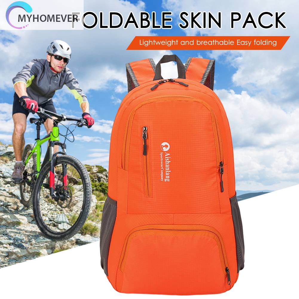 Ba Lô Du Lịch, Leo Núi Dây Đeo Vai, Gấp Được, Chất Liệu Nylon