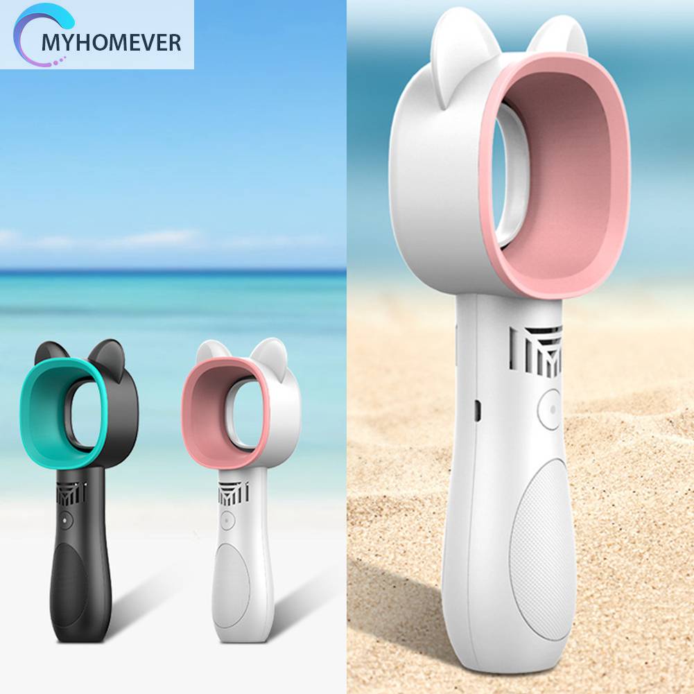 Quạt Điện Làm Mát Cầm Tay 3 Tốc Độ Không Dây 2000mAh Cho Nhà Ở / Văn Phòng