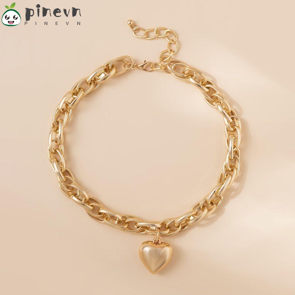 PINEVN Vòng cổ Mắt Xích Phong Cách Steampunk