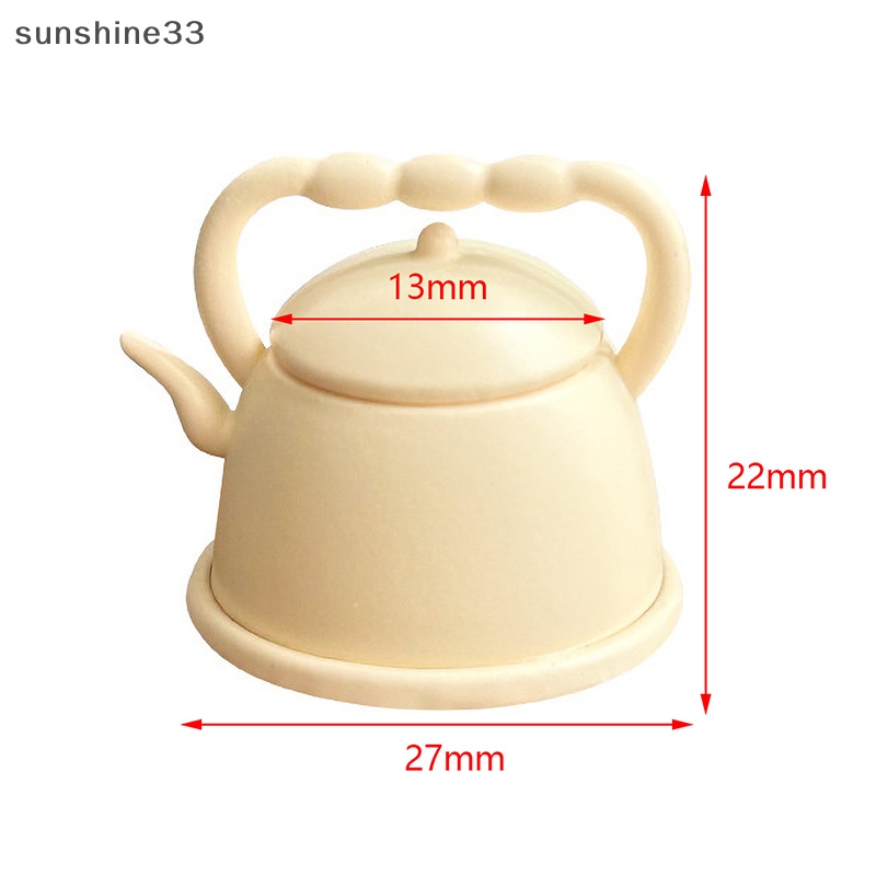 1 Mô Hình Ấm Trà Mini Tỉ Lệ 1: 12 Trang Trí Nhà Búp Bê