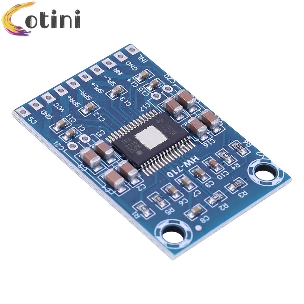 Bảng Mạch Khuếch Đại Âm Thanh Kỹ Thuật Số Hai Kênh TPA3116D2 50W