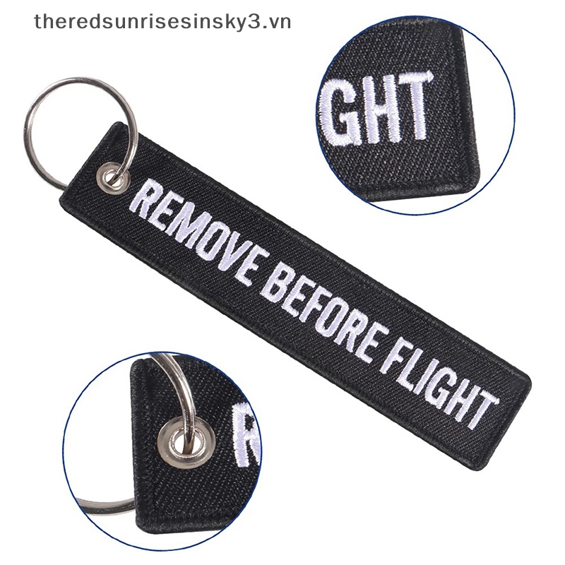 # # Móc Khóa Trang Sức Thời Trang Thêu Co-Pilot Cho Hành Lý / Quà Tặng