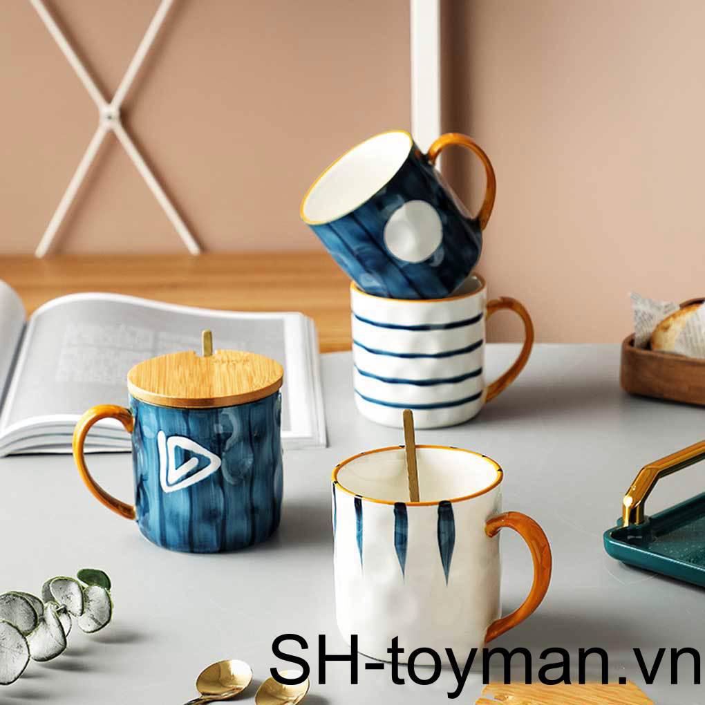 (runbu) Cốc Cà Phê Trà Cà Phê Bằng Gốm Bề Mặt Bumpy Chịu Nhiệt An Toàn Cho Văn Phòng Dorm