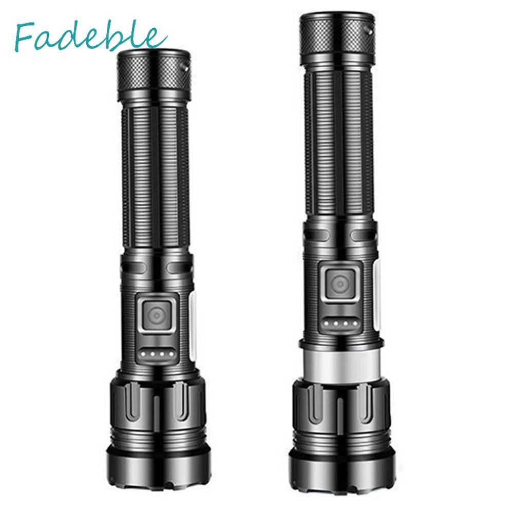 Đèn Pin XHP50 800LM COB LED 1200mAh IPX4 Type-C Sạc USB Tiện Dụng