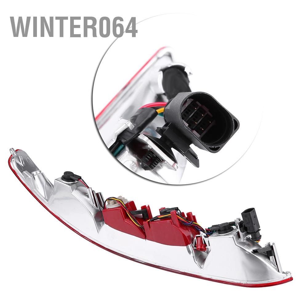 Winter064 Phía Sau Bên Phải Cản Dưới Đèn Sương Mù Đuôi Xếp Màu Đỏ Cho Q5 2006‑2016