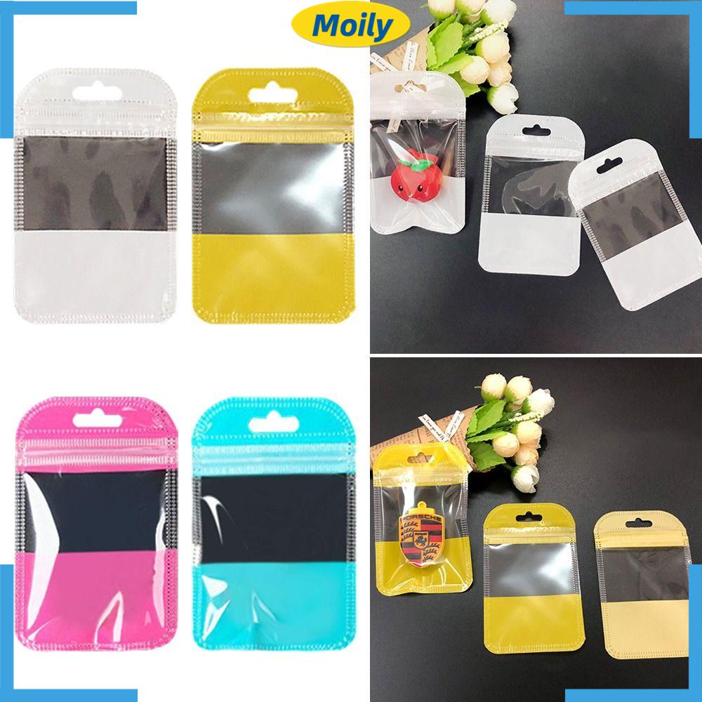 MOILYVN Set 100 Túi Zip Đựng Trang Sức Chất Lượng Cao