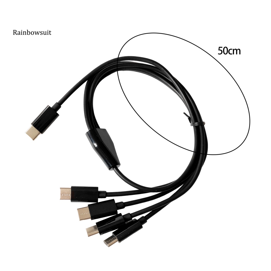 Dây Cáp Sạc USB Đa Năng Chống Rối Đầu Ra Ổn Định Cho Điện Thoại Huawei