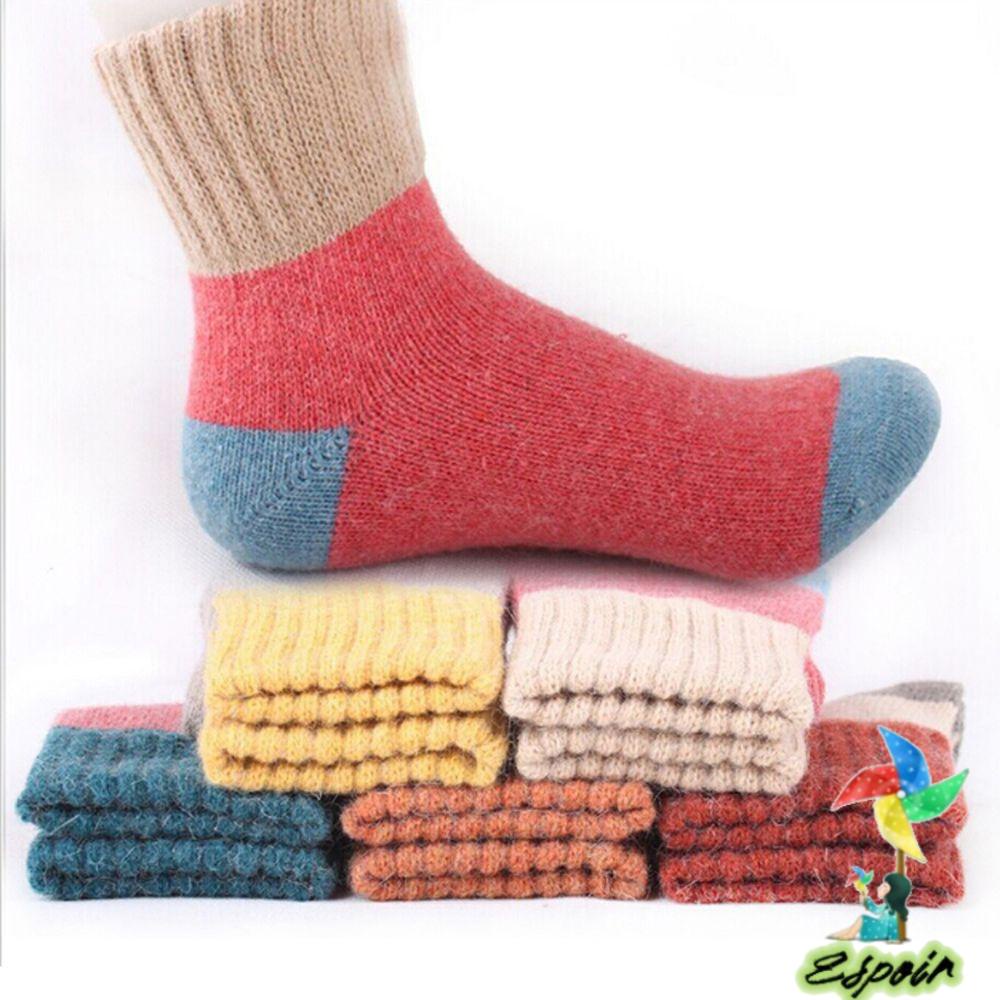 ESPO Set 5 Đôi Tất Thiết Kế Mới Dày Dặn Thời Trang Dành Cho Nữ