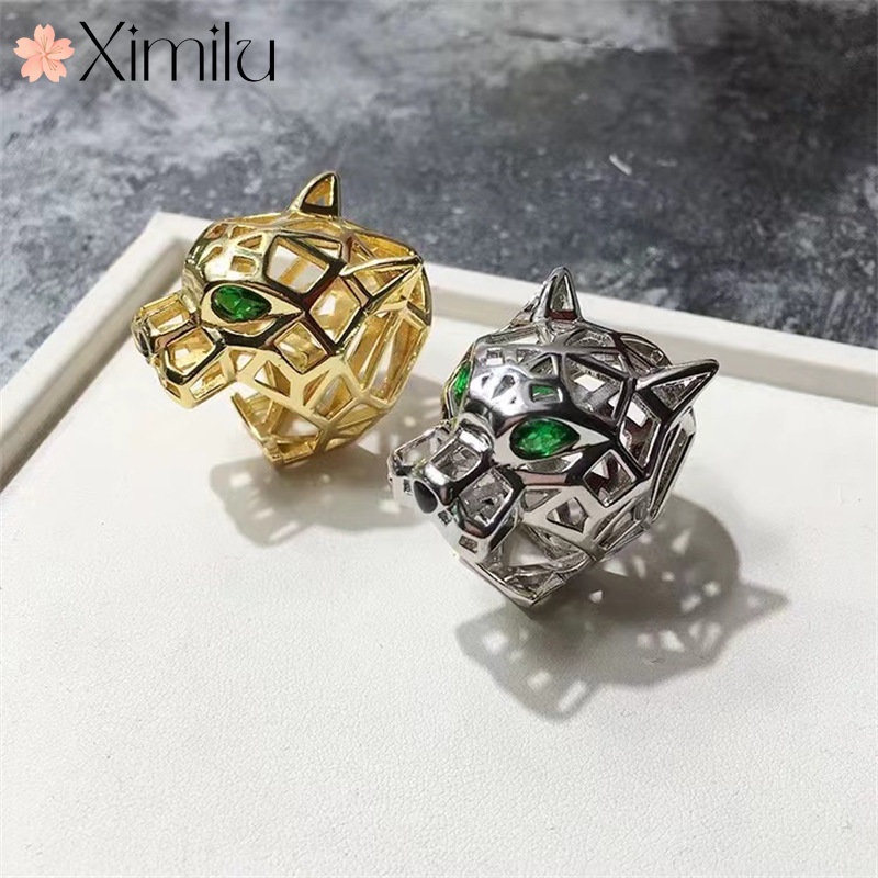 ⭐ Nhẫn Hình Đầu Hổ Sang Trọng Cá Tính Cho Nữ
