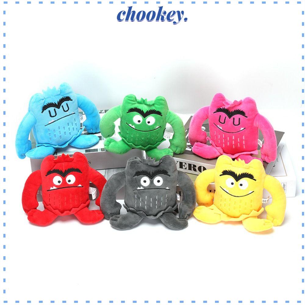 CHOOKEY Búp Bê Nhồi Bông Nhiều Màu Sắc