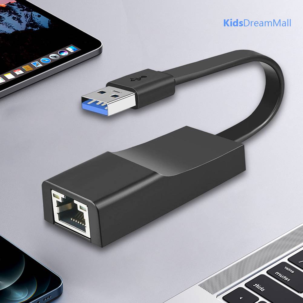 Thẻ Mạng Lan Ethernet 1000Mbps USB 3.0 Sang RJ45 Có Dây Cho PC / Laptop