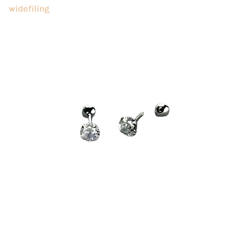 1 Đôi Khuyên Tai Đính Đá Zircon Thời Trang Dành Cho Nữ