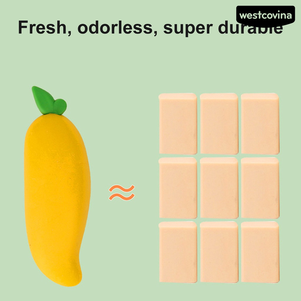 [WSTN]✎Bộ 2 Hộp Gôm Tẩy Thiết Kế Hoạt Hình Không Để Lại Dấu Vết