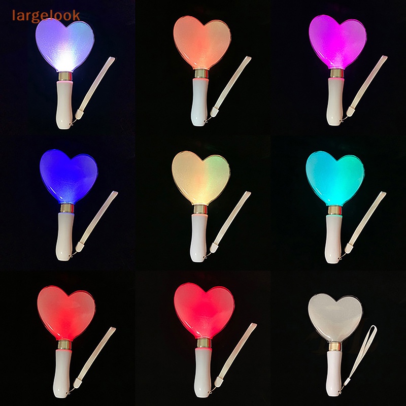 Gậy Phát Sáng Đèn LED 15 Màu Hình Trái Tim Độc Đáo