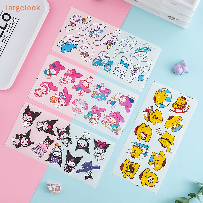 Bộ 5 Miếng Dán Trang Trí Chống Thấm Nước Hình Goo Dễ Thương